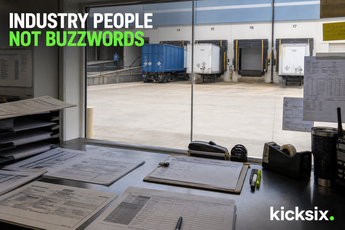 Industry people building the tools, not the buzzwords