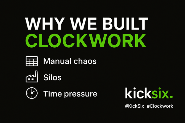 🧩 Why We Built Clockwork